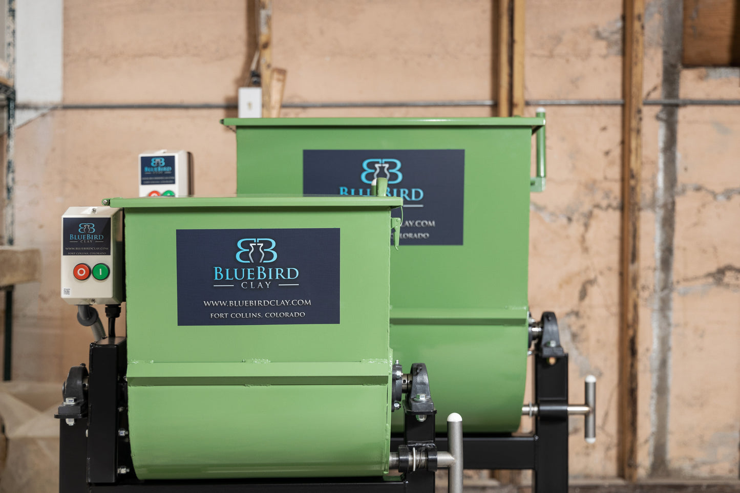 24SD - 250 lb Clay Mixer